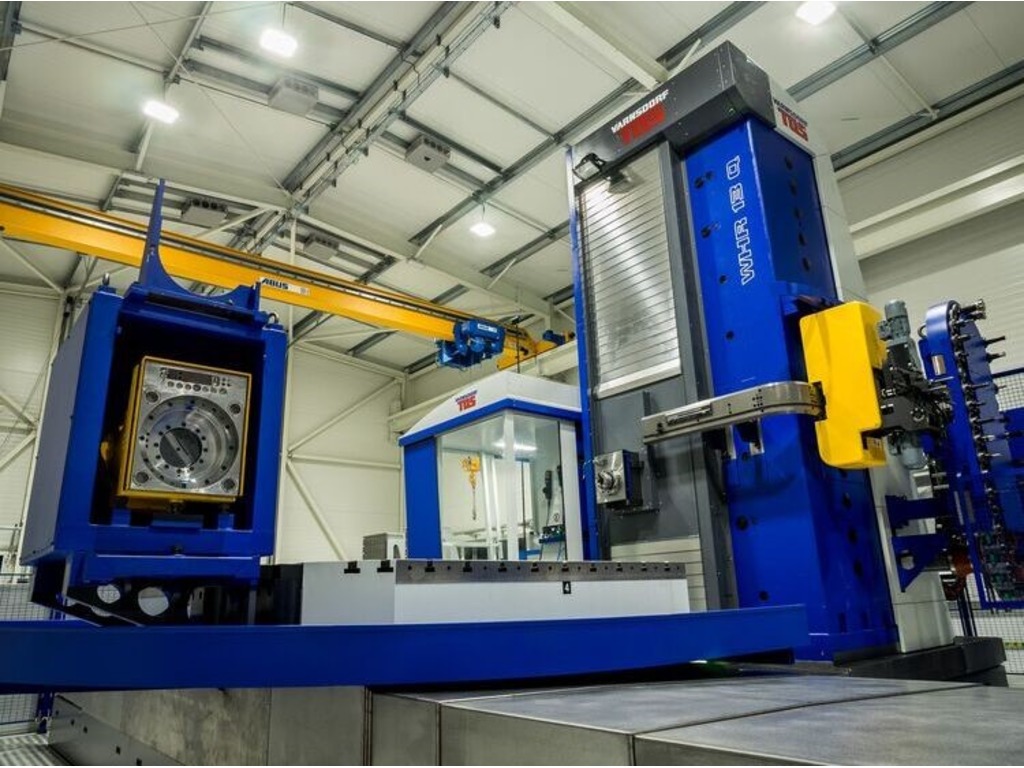ALES. NUOVA VARNSDORF TOS A T CON TAVOLA ROTOTRASLANTE WHR 13 CNC in vendita - foto 1