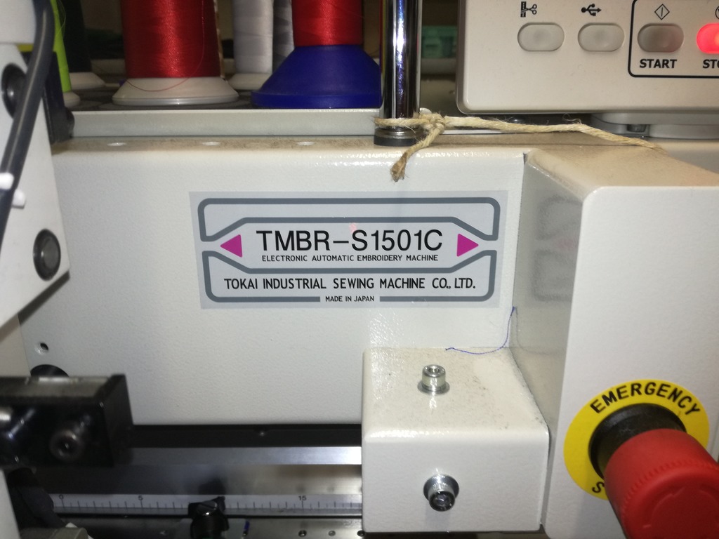 Macchina da ricamo tajima monotesta tmbr s15015 in vendita - foto 2