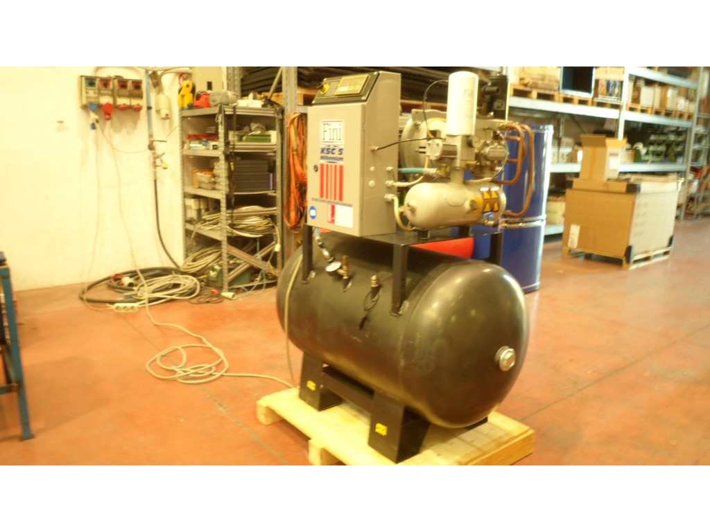 Compressore Usato Fini KSC 5/270 in vendita - foto 2
