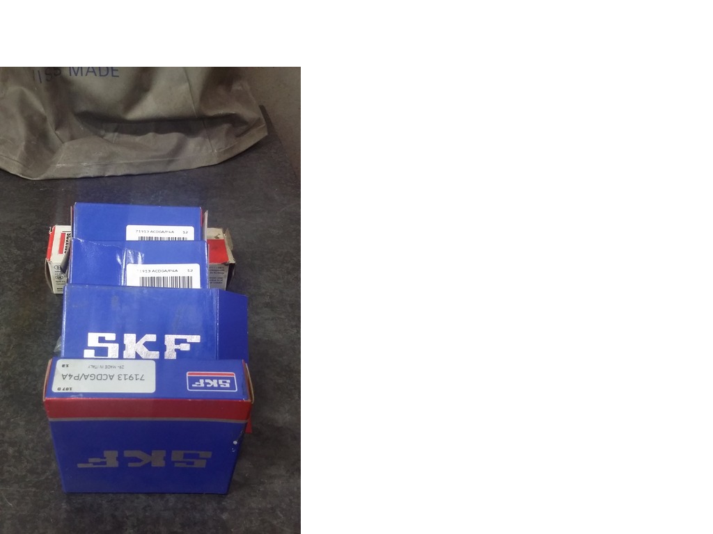 CUSCINETTI A SFERE SKF 71913ACDGA/P4A  set 4 pezzi in vendita - foto 2