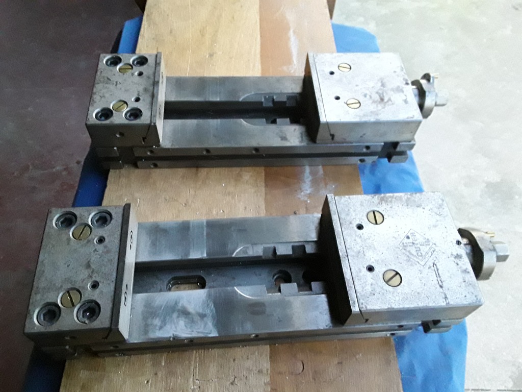 MORSA MODULARE DI PRECISIONE GERARDI DA 120 X 380  2-pezzi in vendita - foto 2
