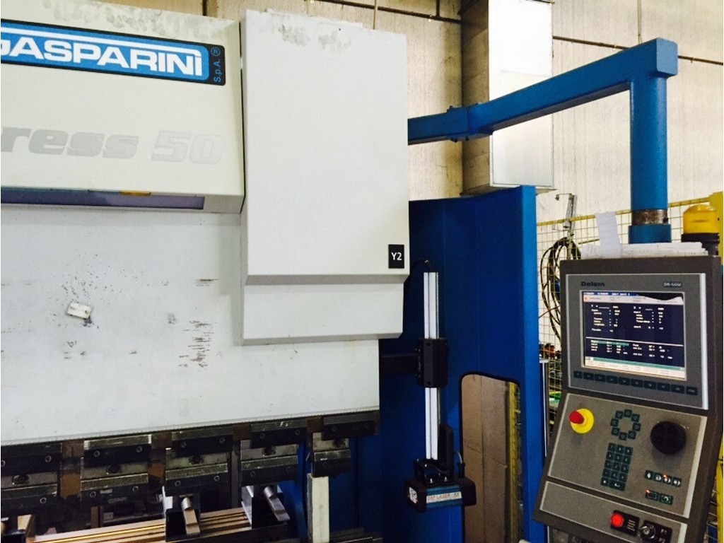 Pressa Piegatrice Gasparini 1650 x 50 ton in vendita - foto 2