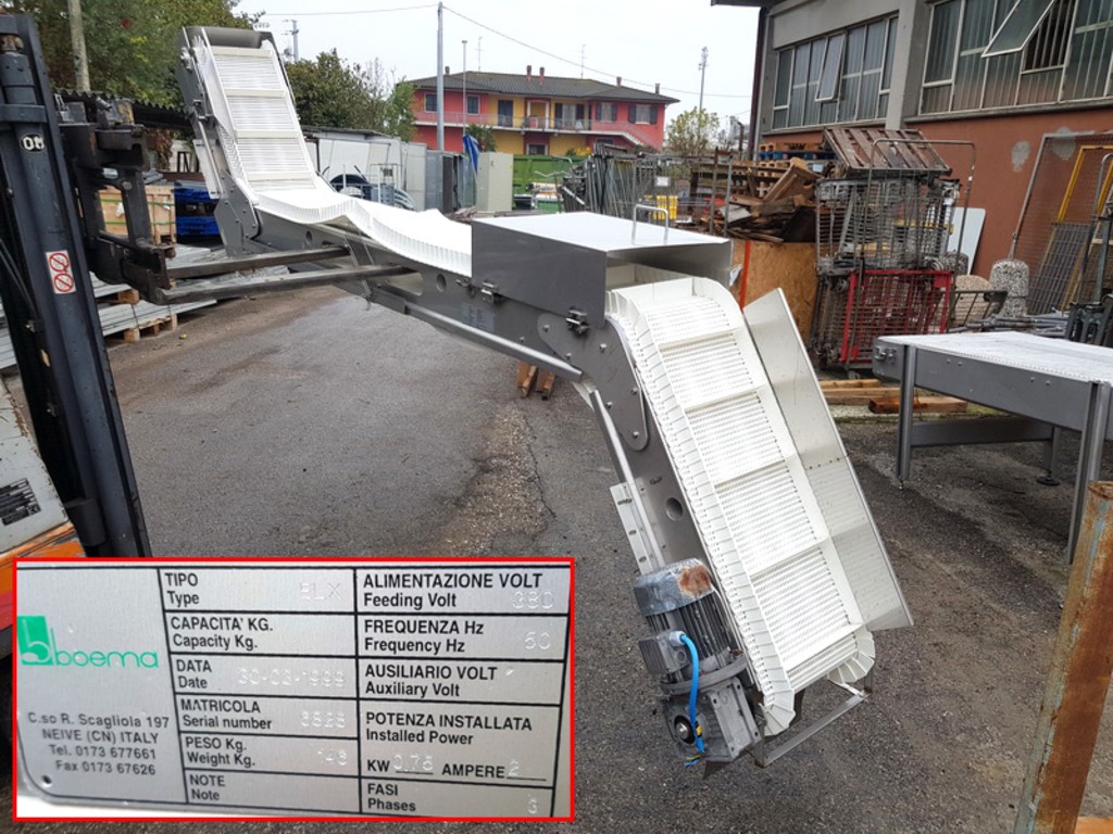 2 nastri elevatori per produzioni alimentari in vendita - foto 5