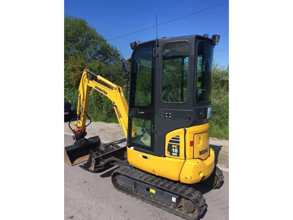 Miniescavatore Komatsu PC18 in vendita - foto 3
