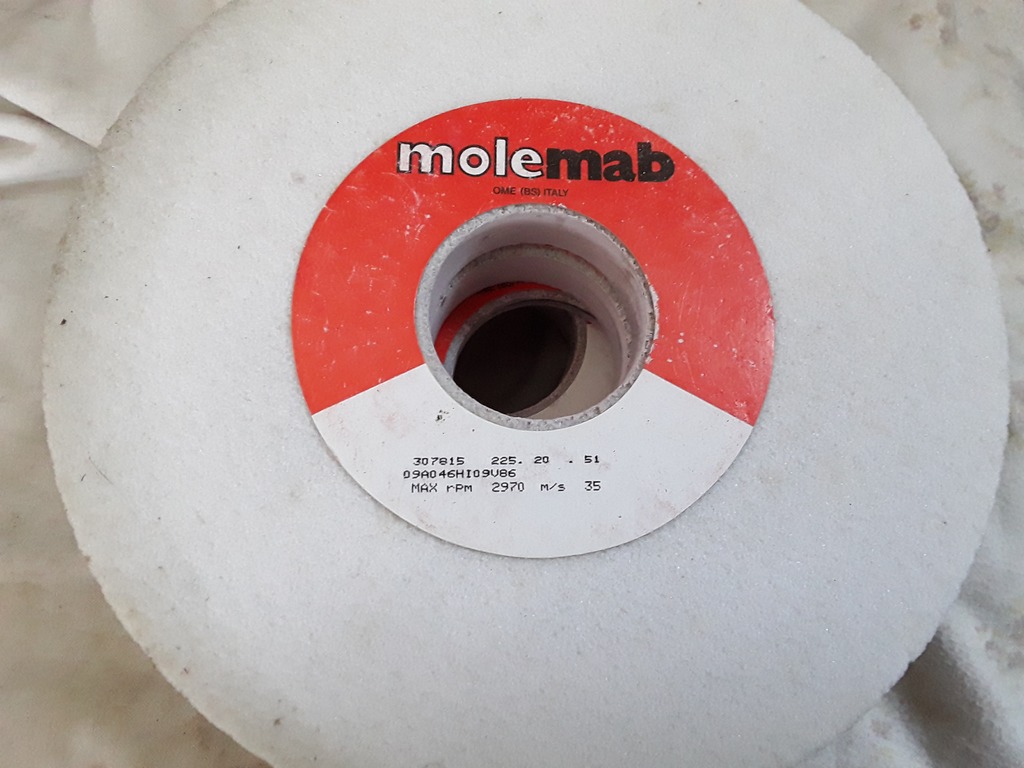 MOLE DA RETTIFICA TANGENZIALE MOLE-MAB diam 225x51 in vendita - foto 3