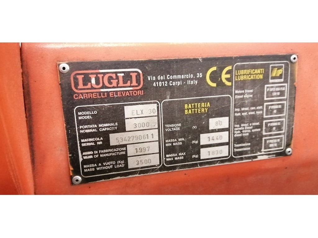 muletto lugli elx 30 in vendita - foto 4