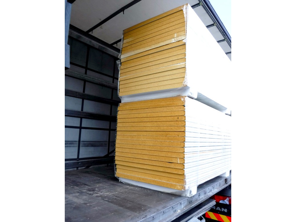 20 pannelli coibentati nuovi di seconda sp. 6cm 112X600cm in vendita - foto 2