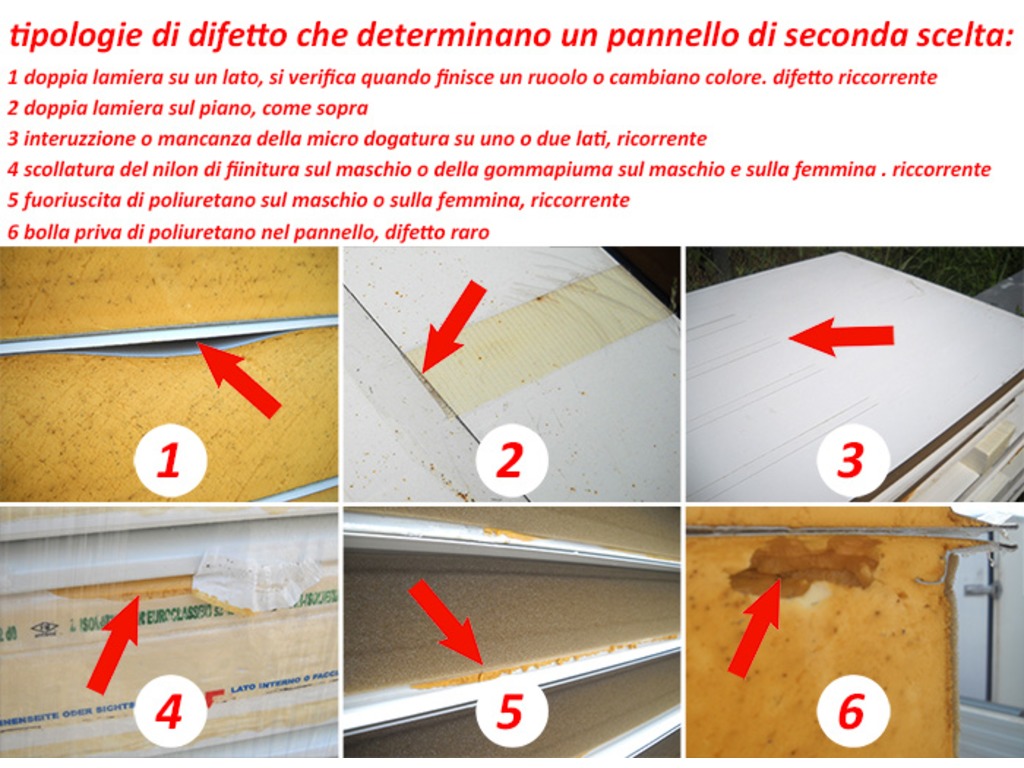 20 pannelli coibentati nuovi di seconda sp. 20cm 112X600cm in vendita - foto 3