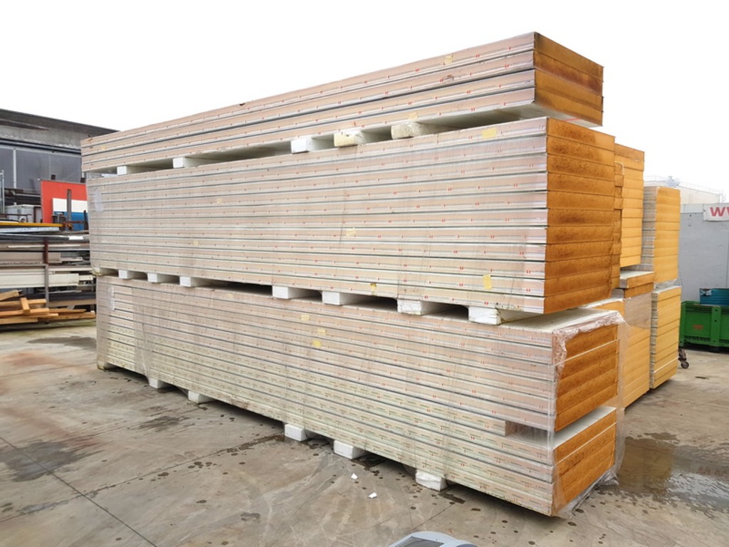 20 pannelli coibentati nuovi di seconda sp. 10cm 112X600cm in vendita - foto 2