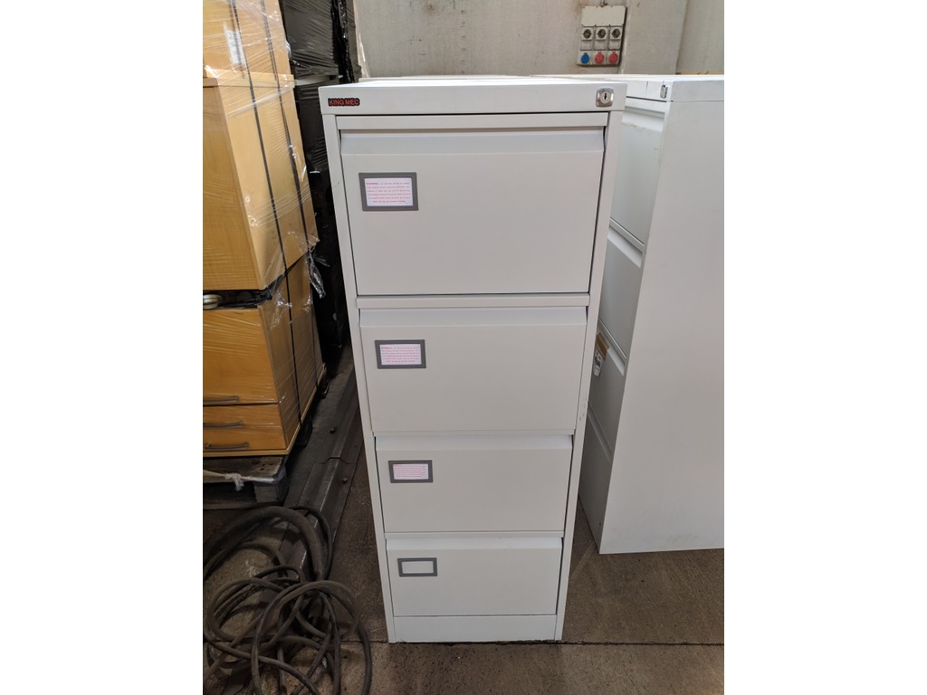 LOTTO SCRIVANIE MOBILI CASSETTIERE POLTRONCINE DA UFFICIO in vendita - foto 4