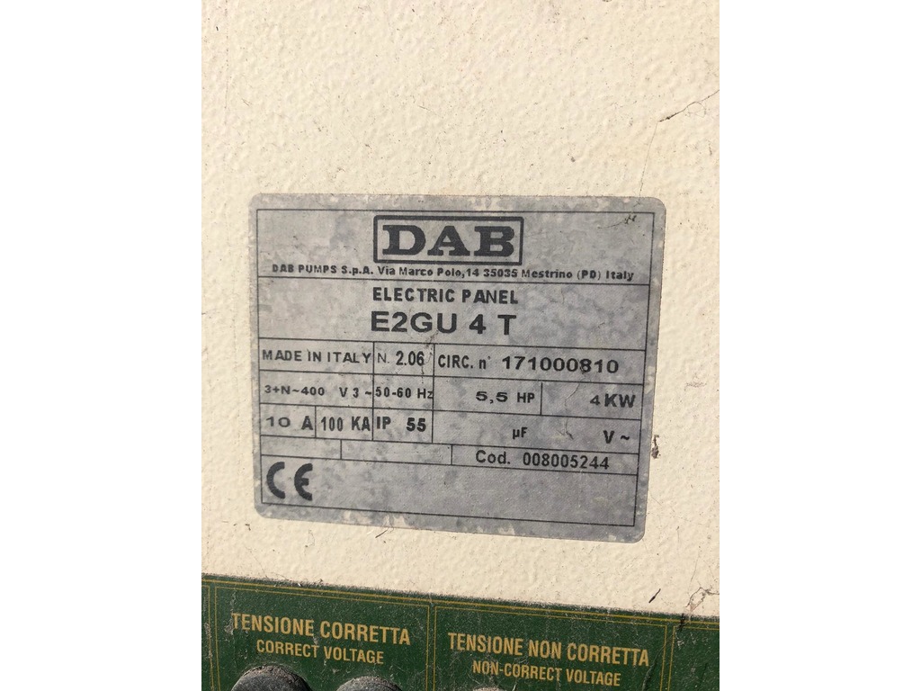 GRUPPO POMPE ANTINCENDIO DAB PUMPS in vendita - foto 6