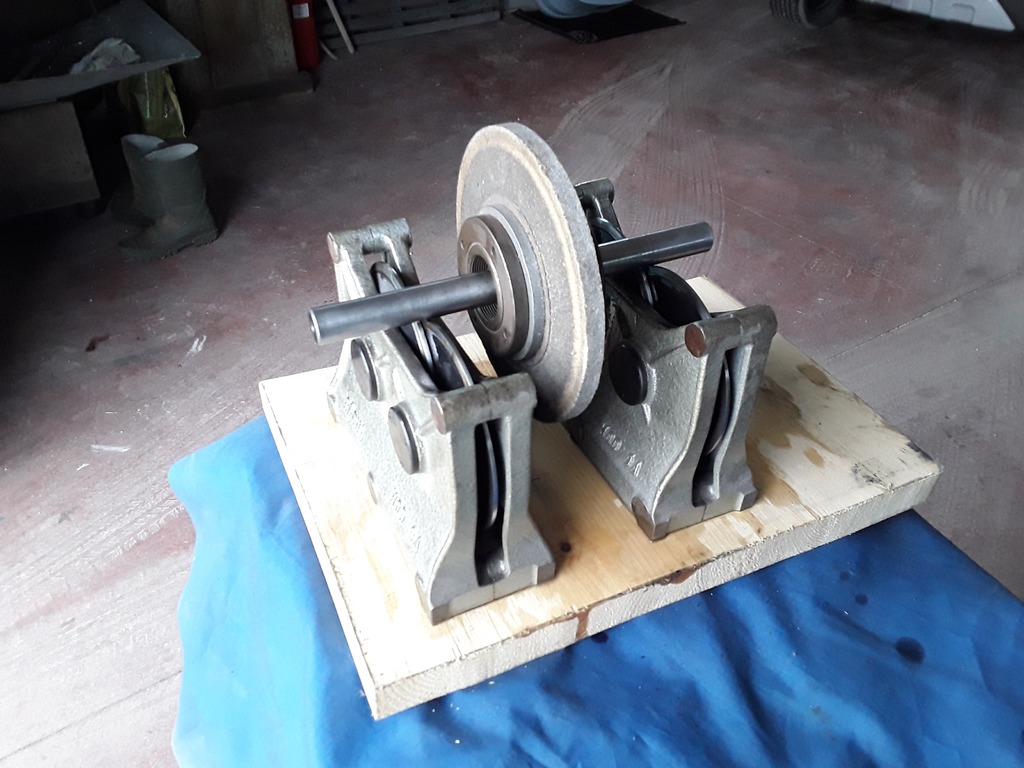 EQUILIBRATRICE STATICA  A ROTELLE BERMI Mod. OA  Per Corpi Rotanti in vendita - foto 3