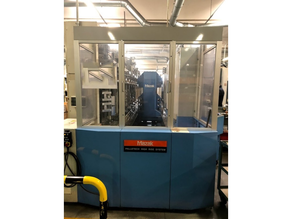 Isola Mazak FH-5800 con Sistema a 48 pallet e 3 centri di lavoro orizzontali in vendita - foto 1