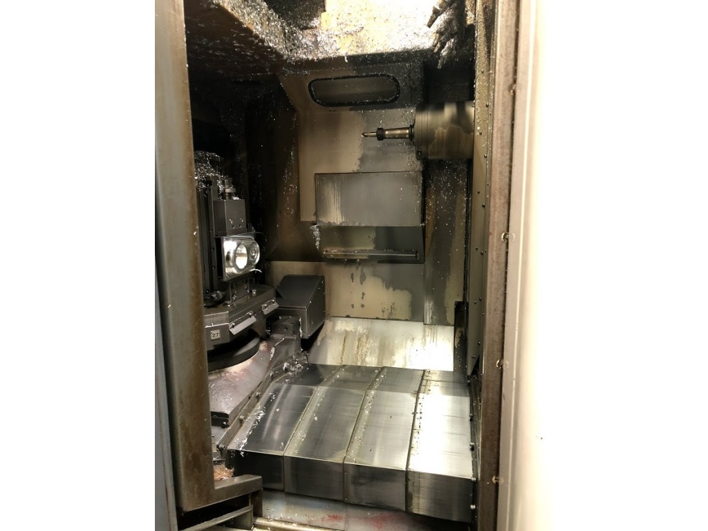 Isola Mazak FH-5800 con Sistema a 48 pallet e 3 centri di lavoro orizzontali in vendita - foto 3