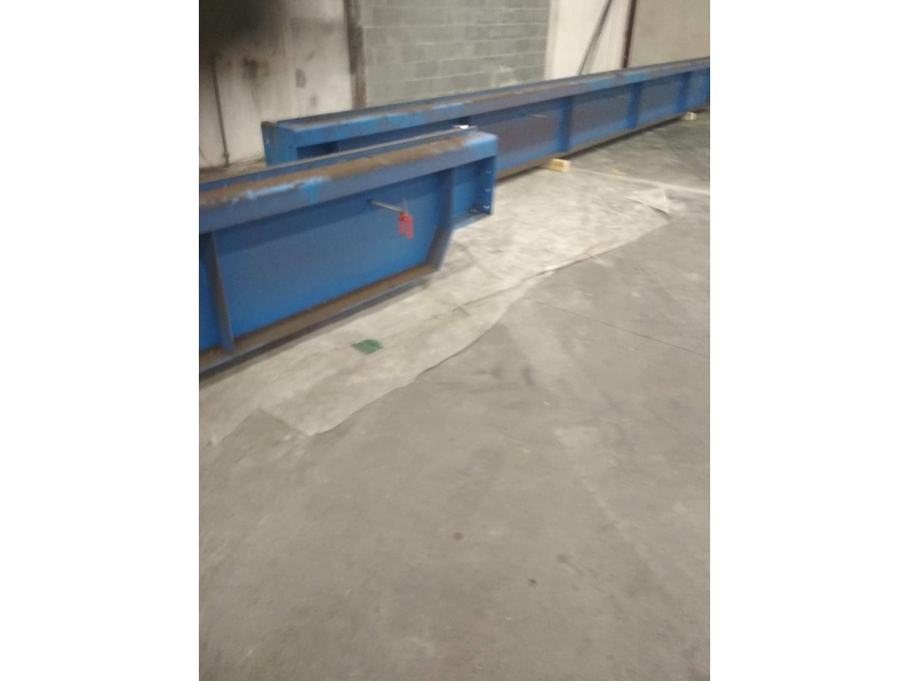 vie di corsa per carroponte lunghezza cad. 9040mm x 700mm altezza in vendita - foto 3