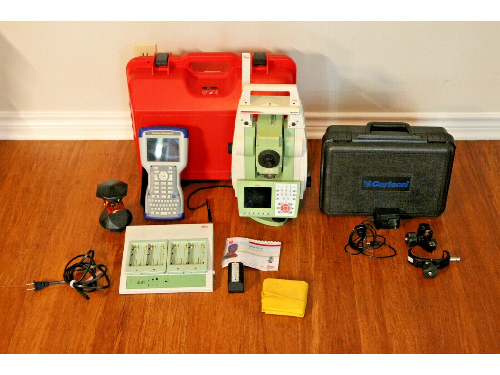Stazione totale robotizzata Leica TS15 P + Carlson Surveyor 2 SurvCE in vendita - foto 1