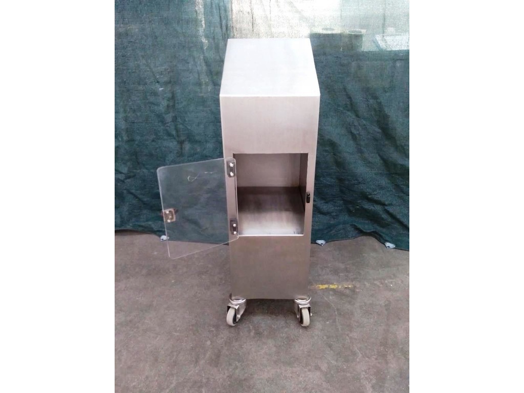 CONTENITORE IN ACCIAIO INOX CARRELLATO (COD. MF-PR-CONTE-5) in vendita - foto 1