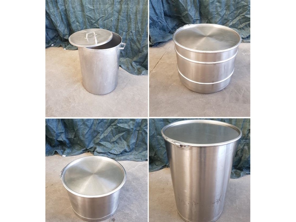 CONTENITORE IN ACCIAIO INOX 60/110/130/350 LT (MF-PR-CONTE-6) in vendita - foto 1