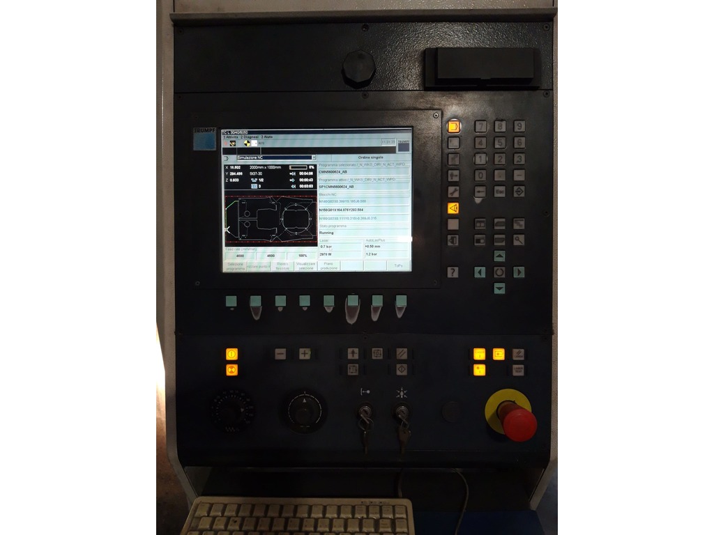 TAGLIO LASER TRUMPF MODELLO TRUMATIC L3050 in vendita - foto 5