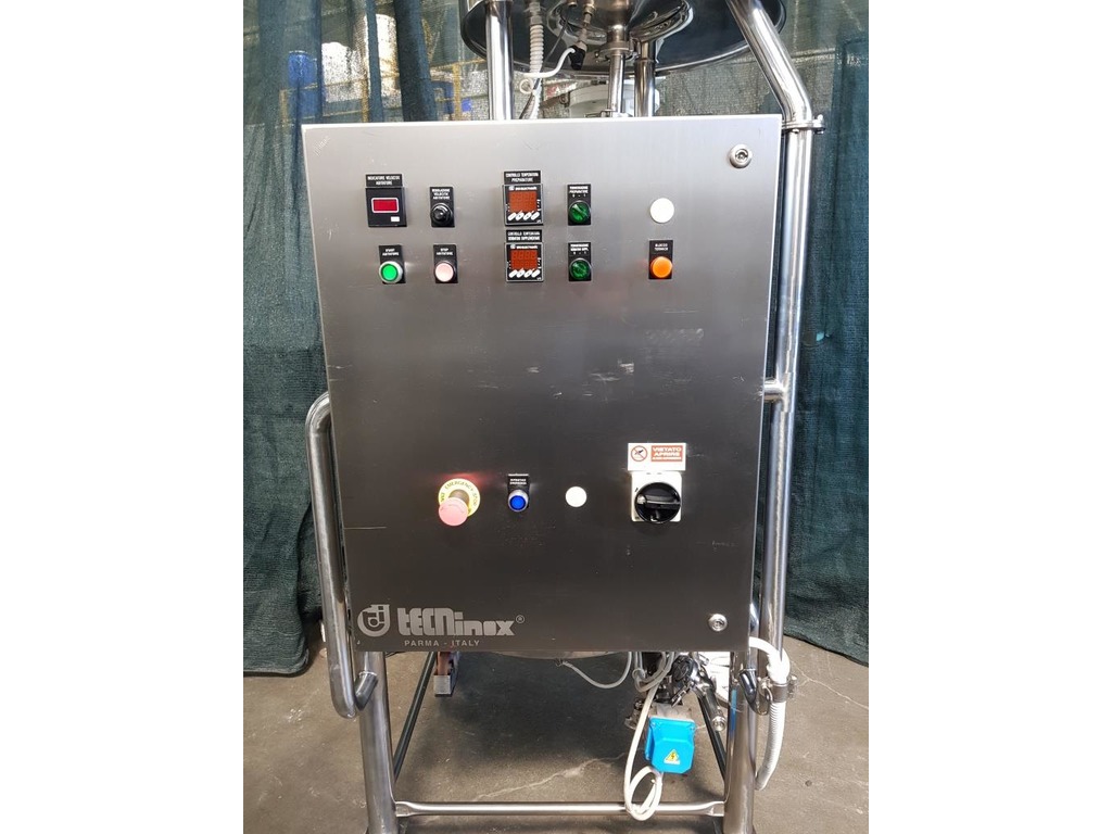 DISSOLUTORE CON CAMICIA RISCALDATA ELETTRICAMENTE TECNINOX 110LT (COD. MF-PR-SER-160) in vendita - foto 6