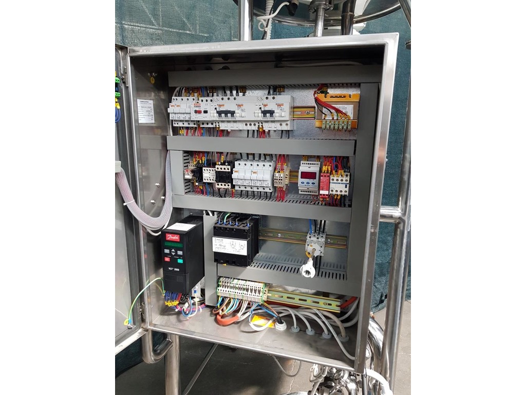 DISSOLUTORE CON CAMICIA RISCALDATA ELETTRICAMENTE TECNINOX 110LT (COD. MF-PR-SER-160) in vendita - foto 8