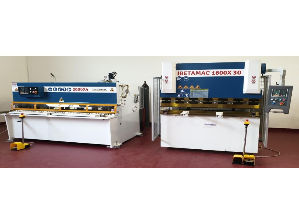 Piegatrice e Cesoia 1600x30T  2050x4 mm in vendita - foto 1