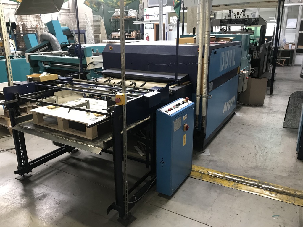 Macchina serigrafica piano cilindrica SPS CYBERPRESS + forno in vendita - foto 2