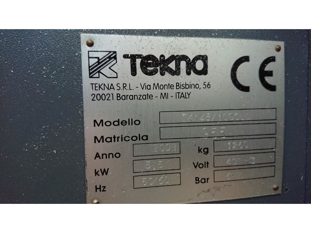 CENTRO DI LAVORO TECNA TK 427/6 + TRONCATRICE in vendita - foto 5