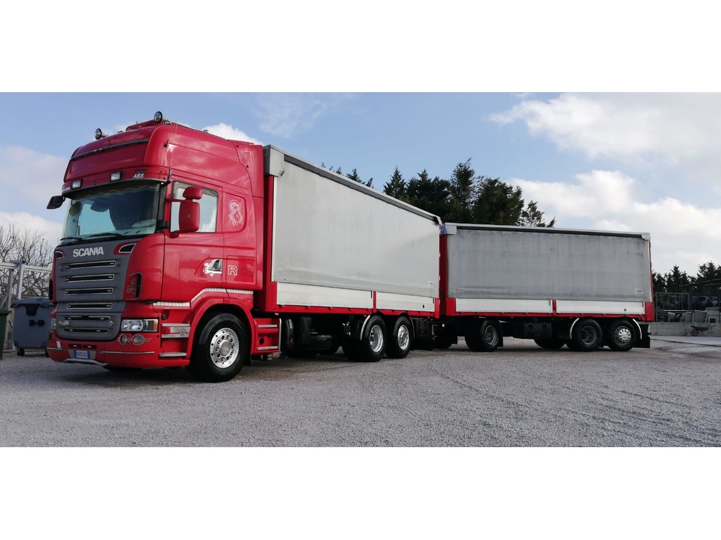 SCANIA R620 MOTRICE+RIMORCHIO CARDI in vendita - foto 1