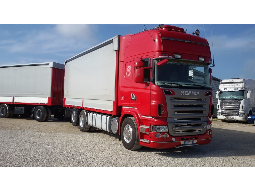 SCANIA R620 MOTRICE+RIMORCHIO CARDI in vendita - foto 2