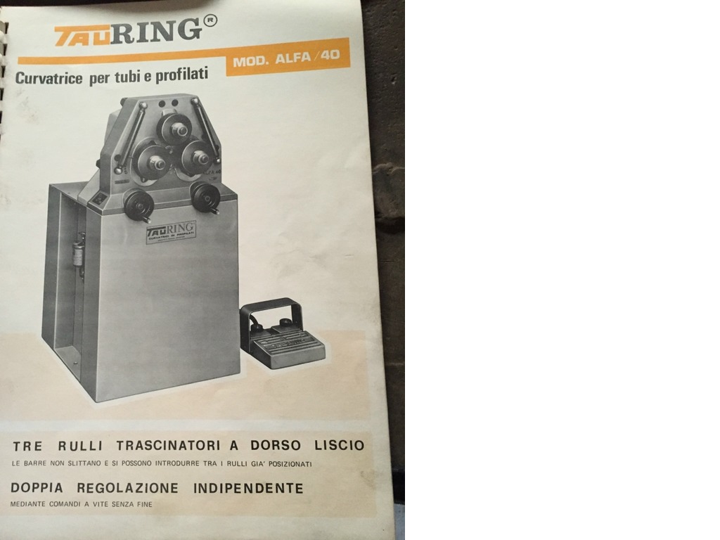 CURVAPROFILI TAURING MOD.DFA 40 in vendita - foto 4