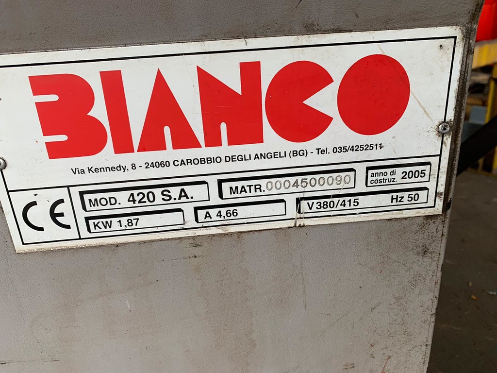Seghetto a nastro Bianco 420 in vendita - foto 2
