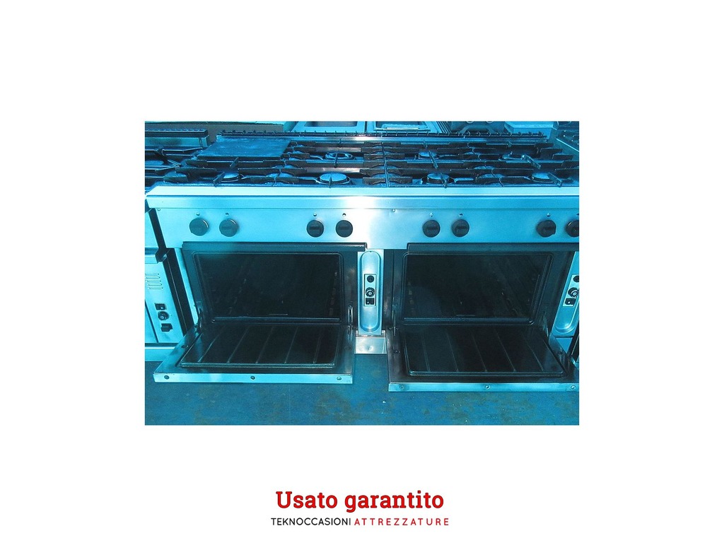 Cucina a gas 8 fuochi 2 forni Zanussi in vendita - foto 2