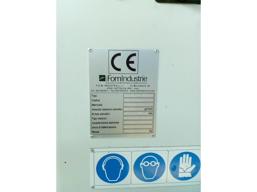 Troncatrice fomindustre duppia testa 500 in vendita - foto 2