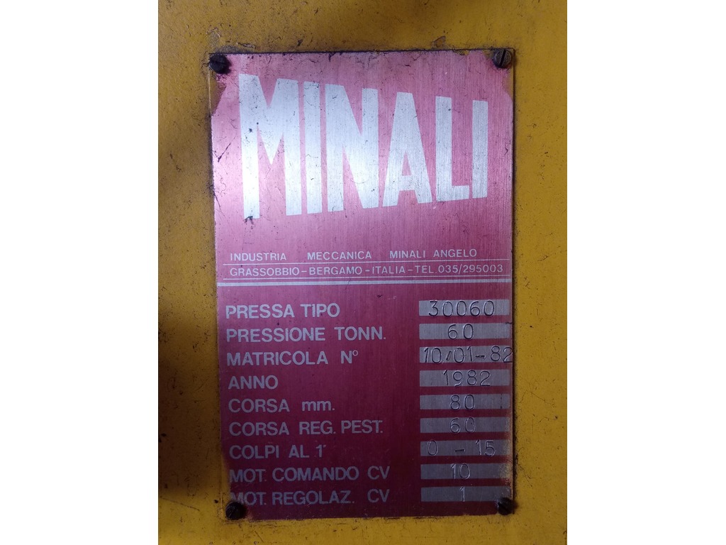 PRESSA PIEGATRICE MINALI in vendita - foto 4