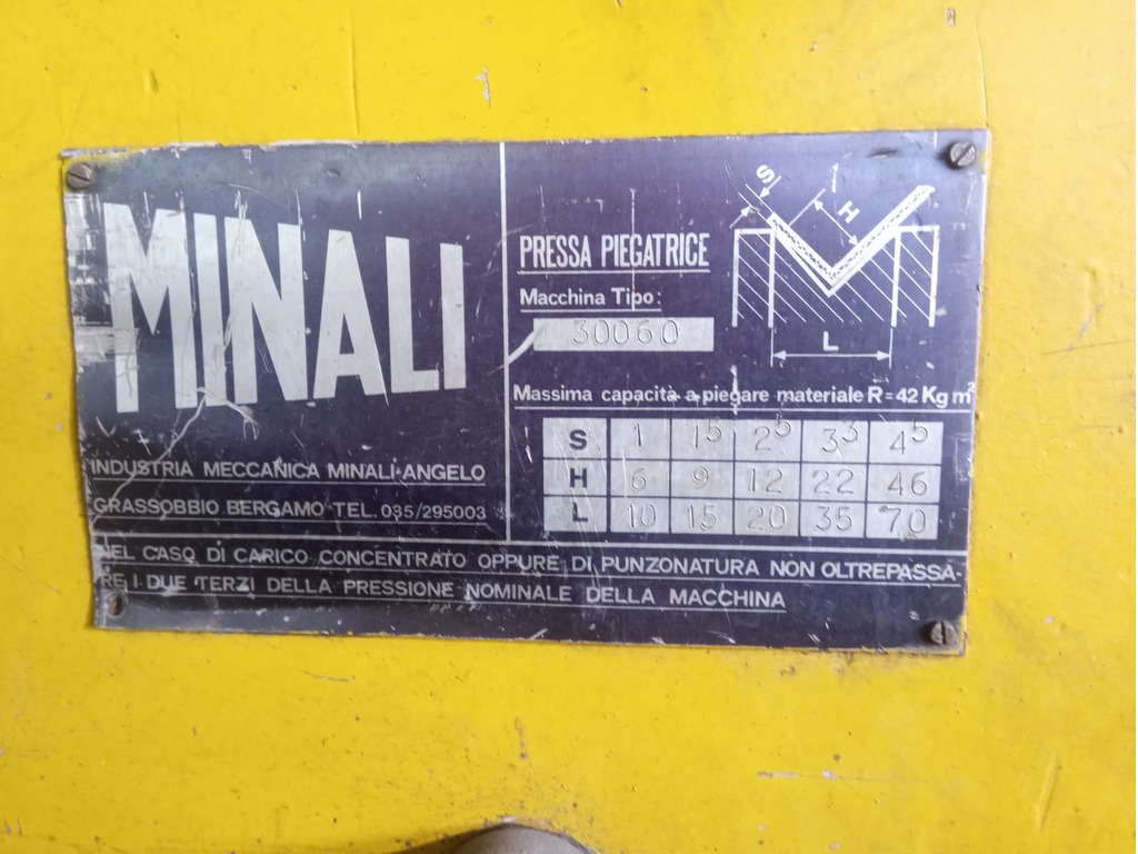 PRESSA PIEGATRICE MINALI in vendita - foto 5