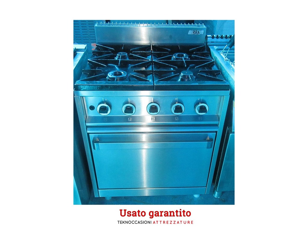 Cucina a gas 4 fuochi con forno MBM in vendita - foto 3