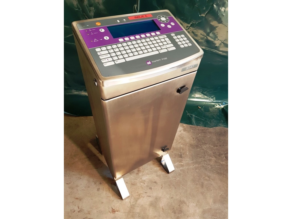 STAMPANTE MARCATORE A GETTO INCHIOSTRO MARKEM IMAJE MOD. 9040 (COD. MF-PK-STA-36) in vendita - foto 2