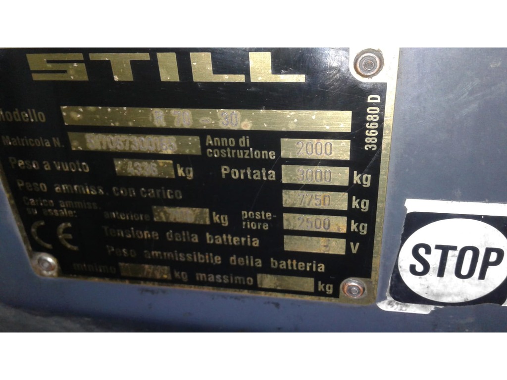 STILL R 70 - 30 I in vendita - foto 2
