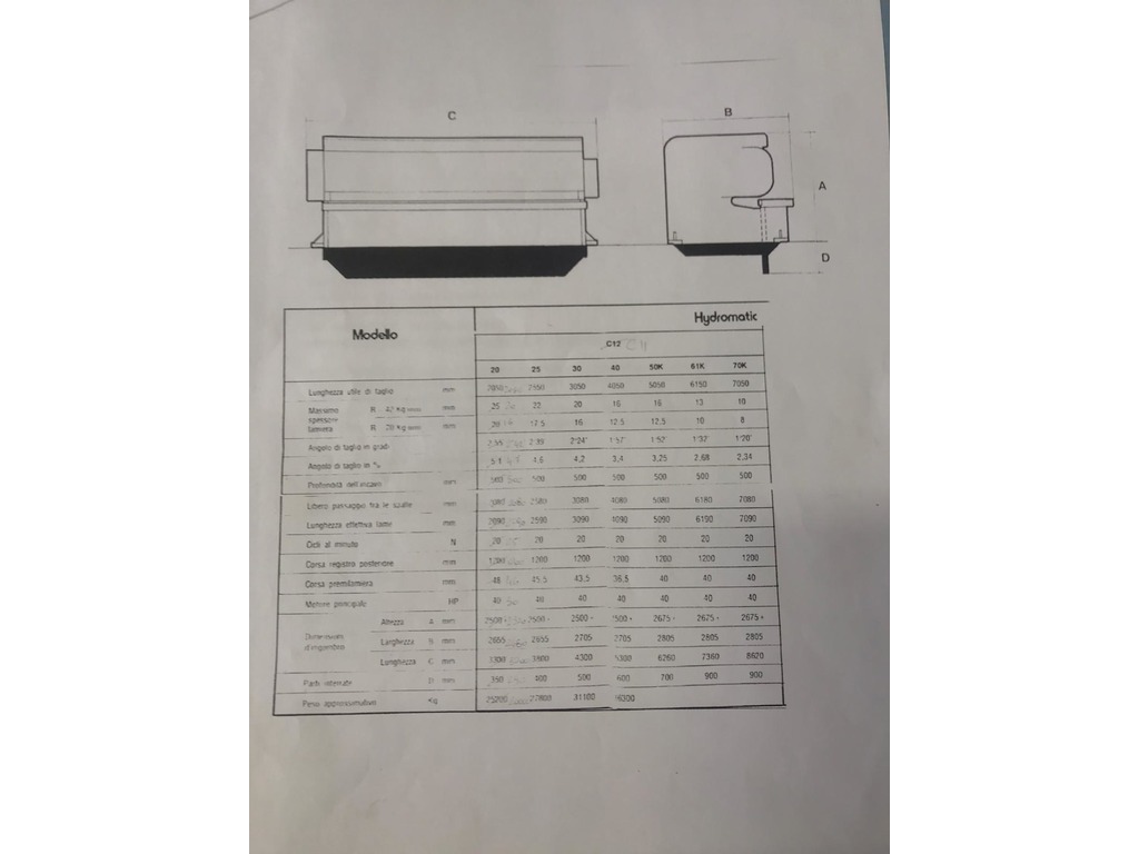 CESOIA SACMA mod. C 11-20 in vendita - foto 7