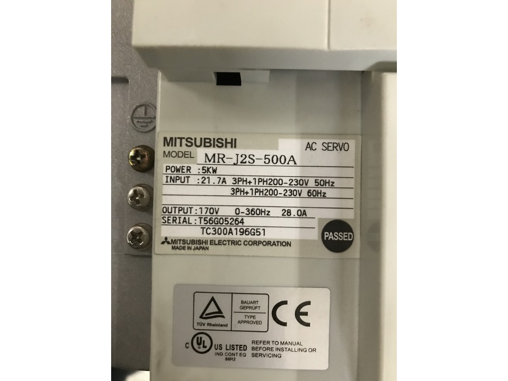 Servoazionamento Mitsubishi MR-J2S-500A in vendita - foto 3