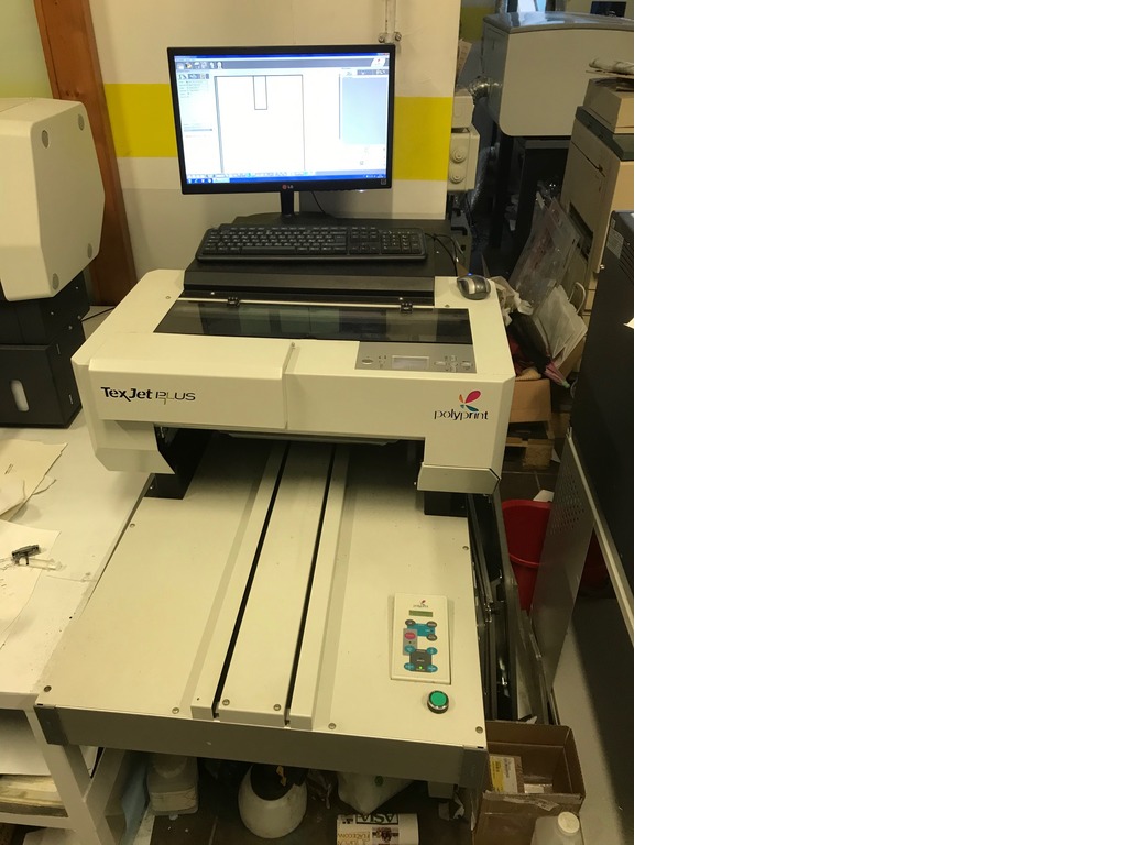 Stampante digitale Polyprint Textjet Plus + PC + PreTreater III in vendita - foto 1