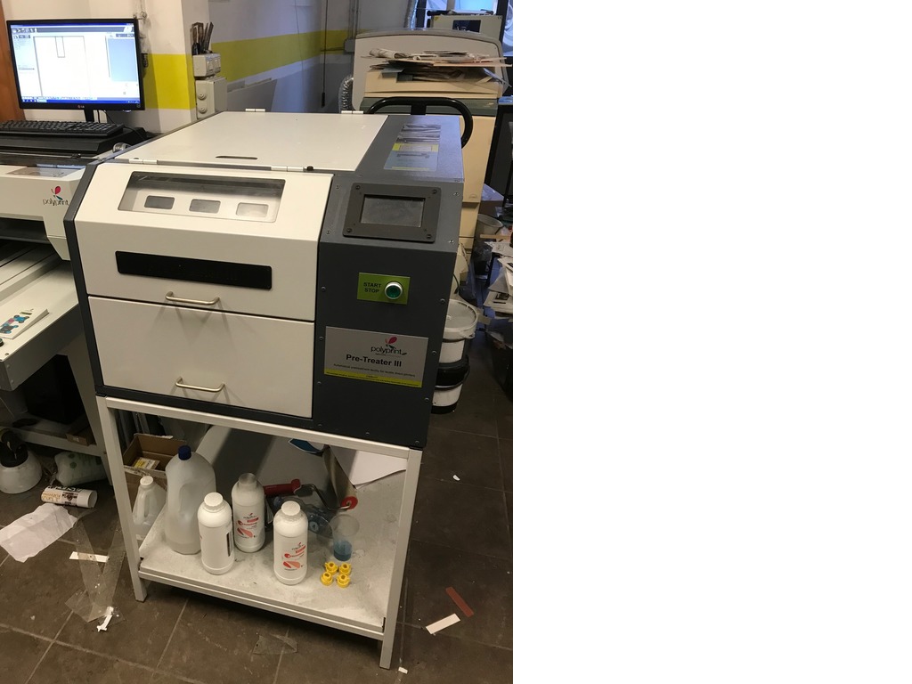 Stampante digitale Polyprint Textjet Plus + PC + PreTreater III in vendita - foto 3