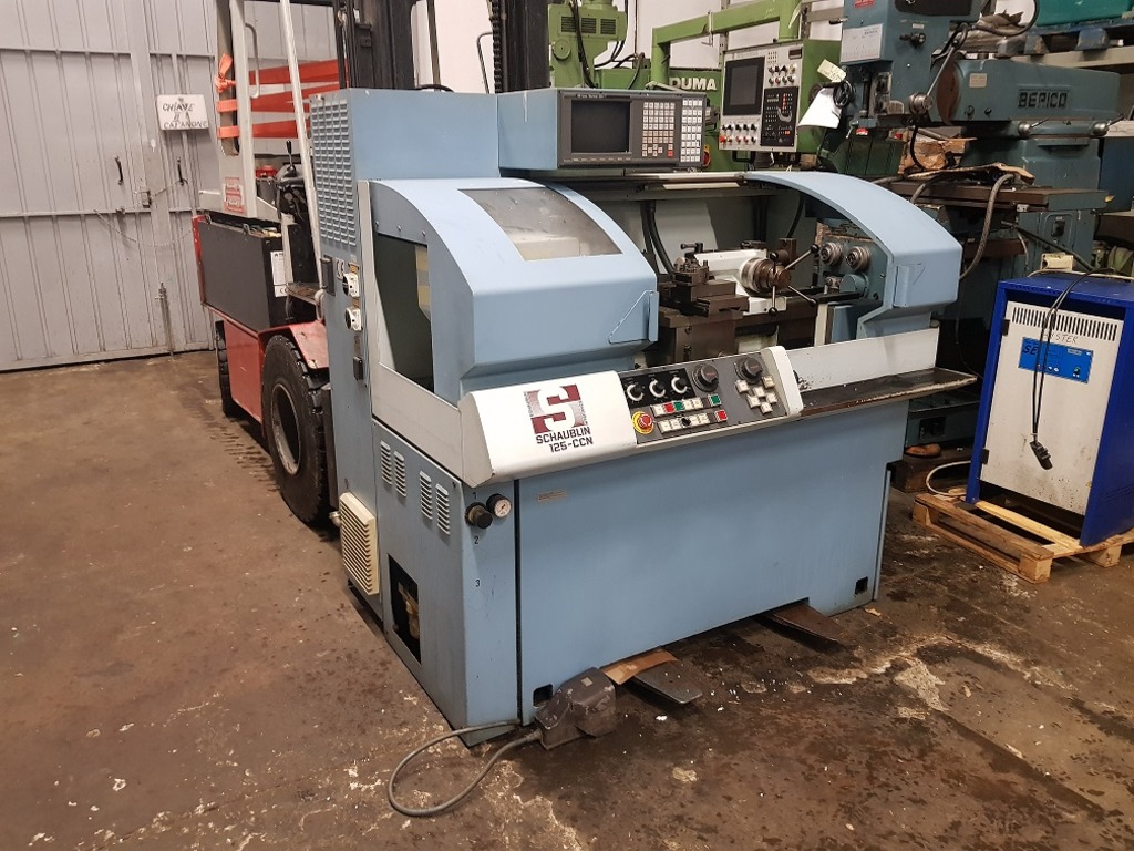 TORNIO SCHAUBLIN 125-CCN CNC FANUC COD. 1725 in vendita - foto 5