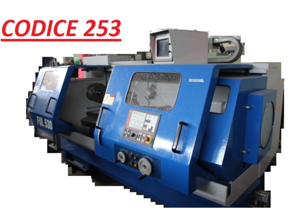 TORNIO AUTOAPPRENDIMENTO ELIMACCHINE CNC MOD FUL-530  COD. 253 in vendita - foto 5