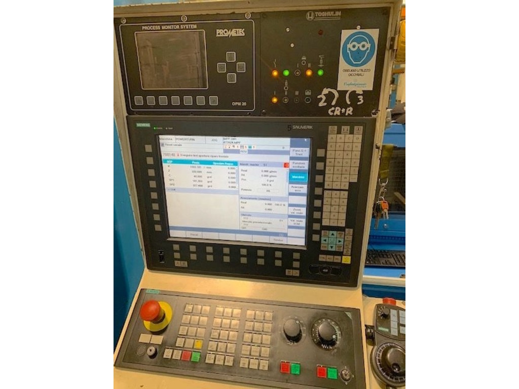 TORNIO TOSHULIN POWERTURN 1600CM APC2 - Usato in vendita - foto 9