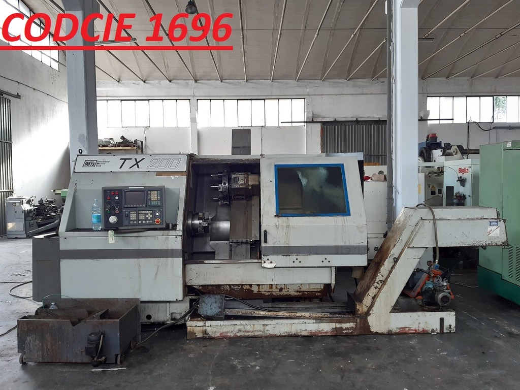 1696 TORNIO CNC FANUC IMTS MOD TX200 in vendita - foto 4