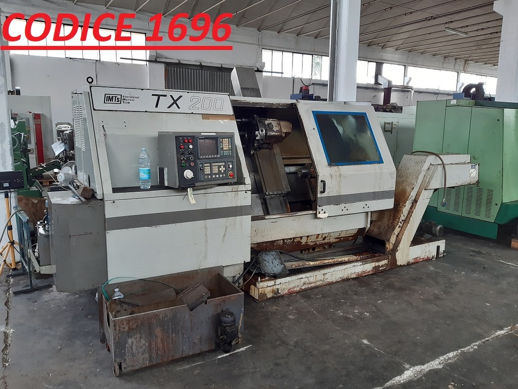 1696 TORNIO CNC FANUC IMTS MOD TX200 in vendita - foto 5