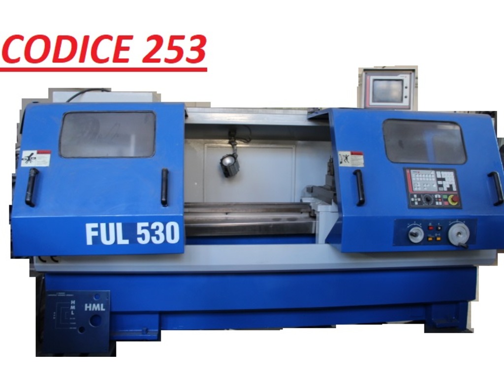 CODICE 253 TORNIO AUTOAPPRENDIMENTO ELIMACCHINE CNC MOD Ful-530 in vendita - foto 7