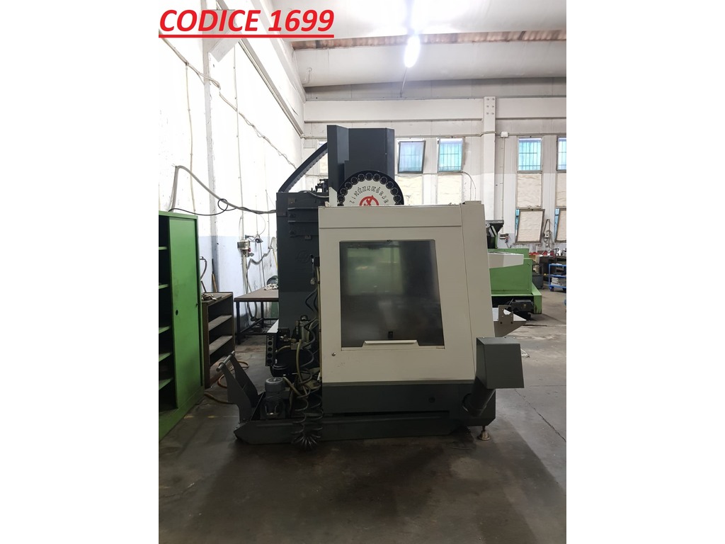 CODICE 1699 CENTRO DI LAVORO VERTICALE HAAS MS MOD VF-4SS 1000x500 in vendita - foto 7